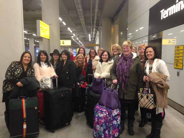 DEFIANT: The women did not let the company’s collapse ruin their holiday of a lifetime 