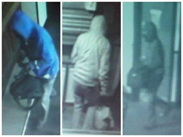 CCTV from the burglary at Blackwood Working Men's Club which happened on December 28, 2014