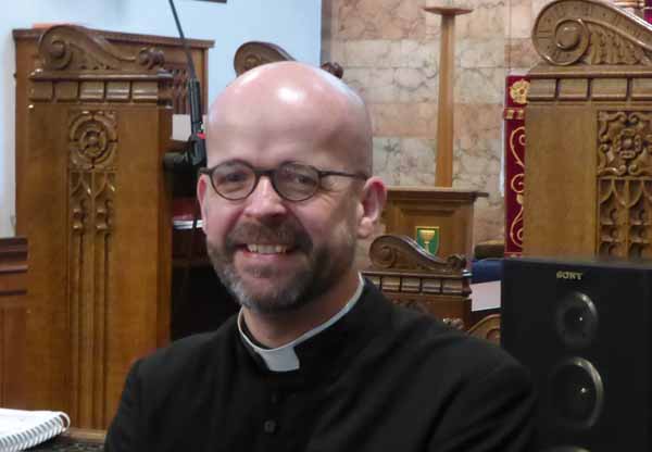 Revd Mark Greenaway-Robbins is the new Rector for Eglwysilan and Caerphilly