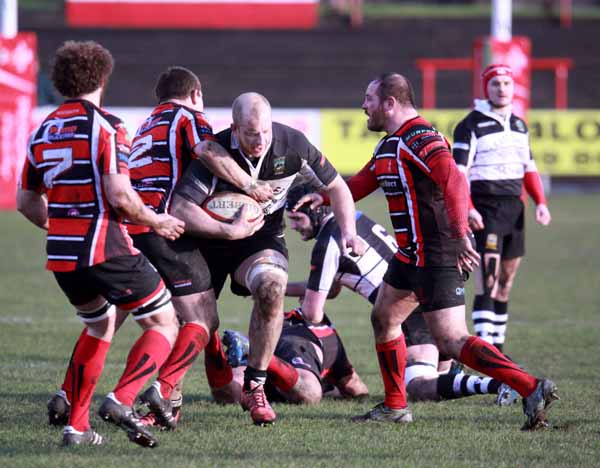 BRICK WALL: Bedwas failed to make opportunities at Aberavon