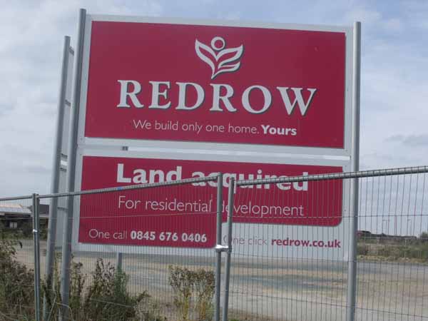 REJECTED: Redrow's plans to build homes in Hendredenny have been rejected by Caerphilly County Borough Council, but say they may lodge an appeal in the future. Picture by Elliot Brown