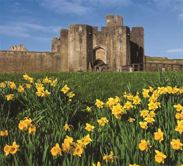 Caerphilly Castle will open for free on St David's Day