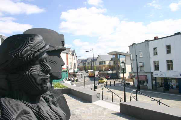 REGENERATED: Bargoed town centre