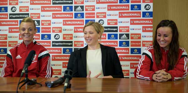 THRIVE: Wales manager Jayne Ludlow is behind the academy based in Ystrad Mynach