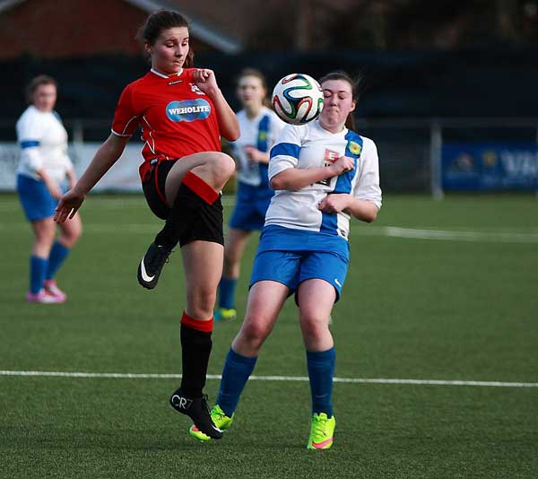 ROARING: Coed Duon Dragons in action on their way to the cup final