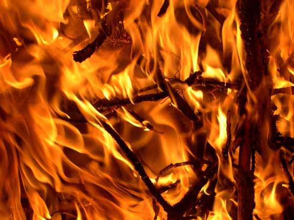 ABLAZE: There were 90 deliberate grass fires across Caerphilly County Borough in just six weeks