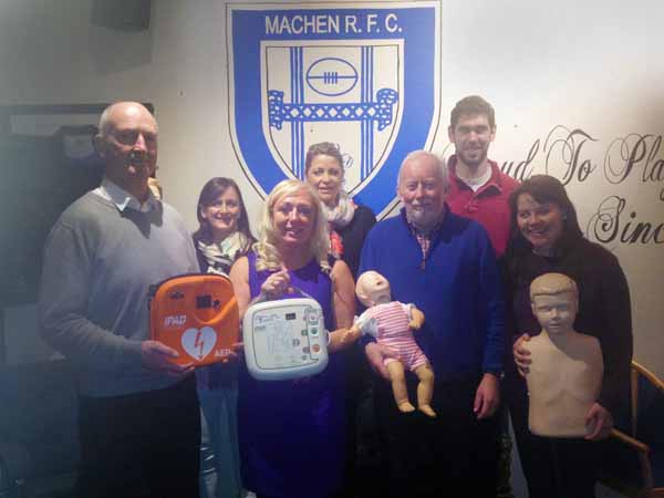 Machen RFC is presented with its defibrillator
