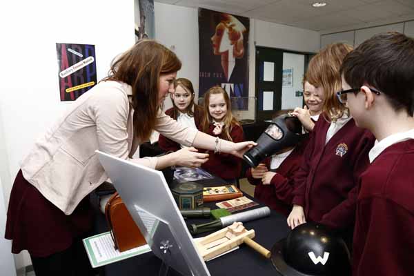 Children enjoying some of the activities on offer at the Winding House