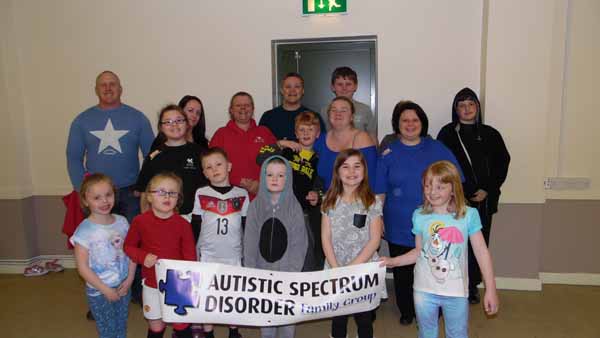 SWEET SUPPORT: £300 was donated to the ASD family group