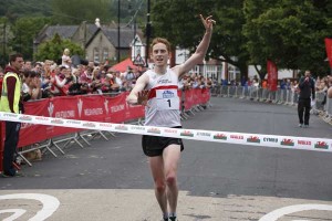 WINNER: Owain Jones retained the title in record time