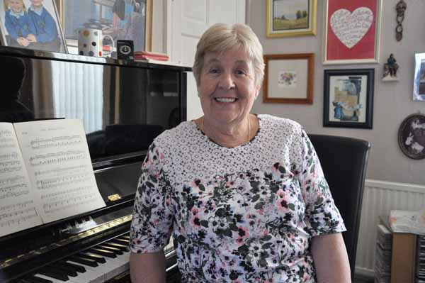 HONOURED:  Meryl Jeanne Gittins from Risca has been named an unsung hero of music by the BBC