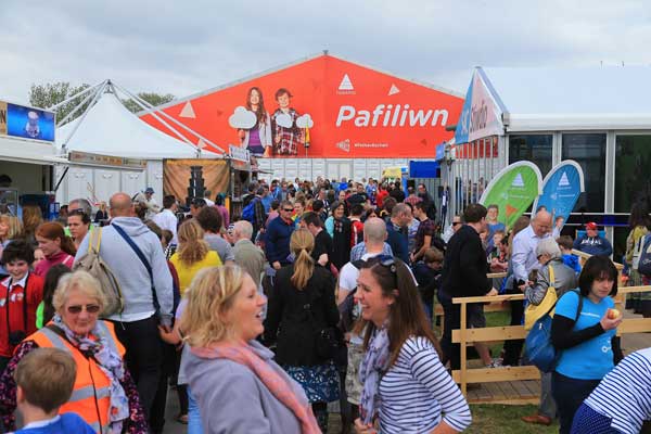 SUCCESS: Thousands of visitors flocked to the Urdd Eisteddfod at Llancaiach Fawr