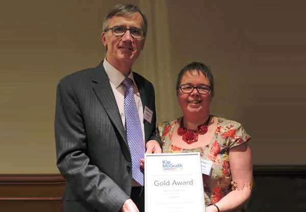 Kip McGrath’s Caerphilly Centre directors Keith and June Anthony