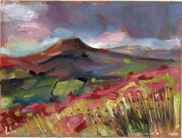 Louise Collis’ paintings will be on display at Y Galeri