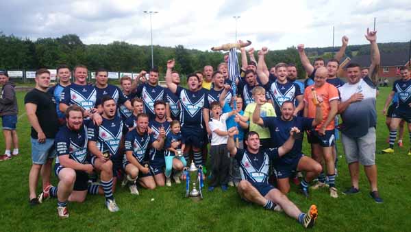 CHAMPIONS: Bridgend Blue Bulls won the Welsh Grand Final for the second year running