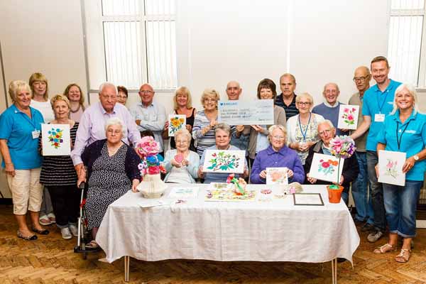 GIVING BACK: The Alzheimer’s Society craft group in Blackwood