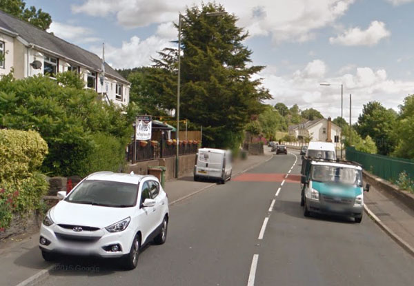 ACTION DEMANDED: The A468 near Machen Welfare Ground