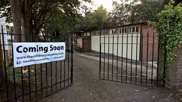 NEW CHAPTER: The Old Library at Morgan Jones Park, Caerphilly