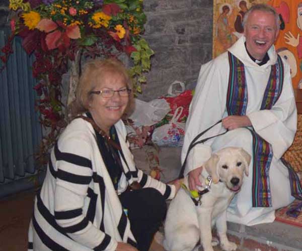BLESSED: Beryl Handford, Julius, and Father Matthews