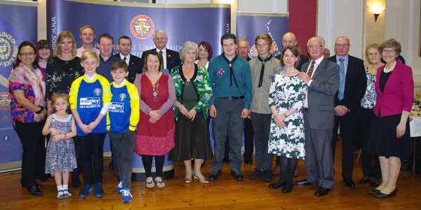 DONATION: Charities thank the Masons
