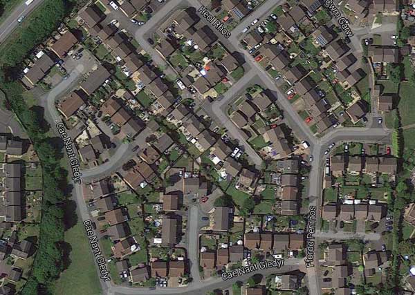 UNWELCOME NEIGHBOUR: The snake was found near the Glenfields estate
