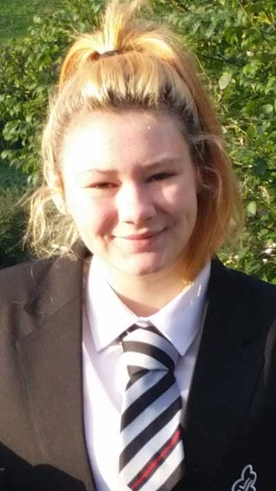 Chloe Smith, 15, is missing