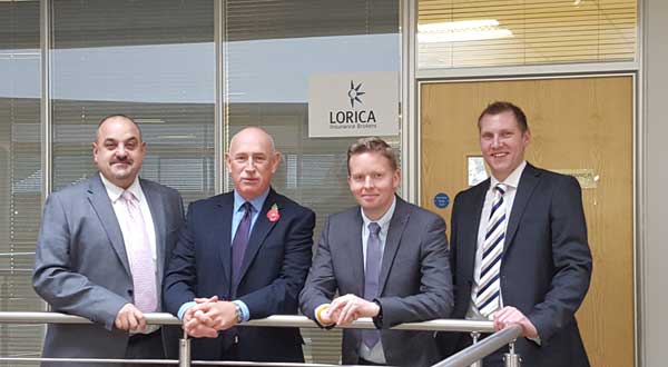 The Lorica team based at Ystrad Mynach