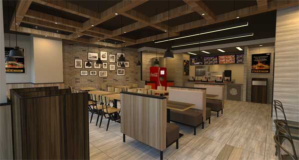WHAT A WHOPPER: How the new Burger King could look inside