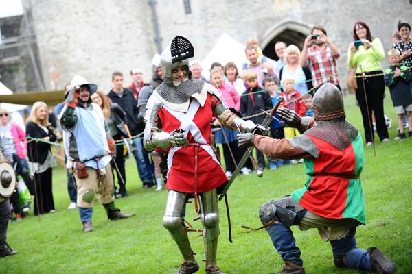 There will be plenty to do at Caerphilly Castle this half-term