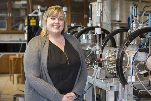 Newbridge School's Head of Science, Lisa Morgan