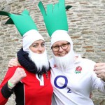 Fans enjoy the day out at the castle screening of Wales v England. Photo by JoanneBurgessPhotography.com