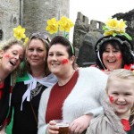 Fans enjoy the day out at the castle screening of Wales v England. Photo by JoanneBurgessPhotography.com
