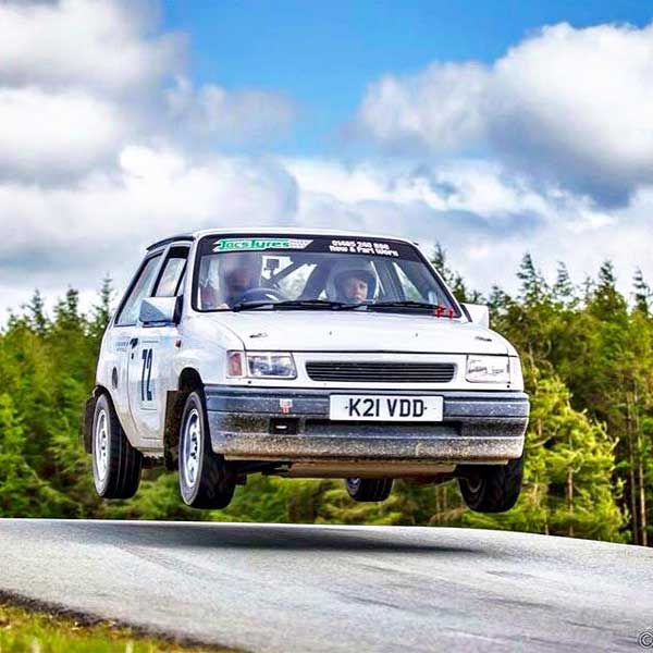 Jordan Wilkinson on the Melvyn Evans Motorsport Tour Of Epynt 2015
