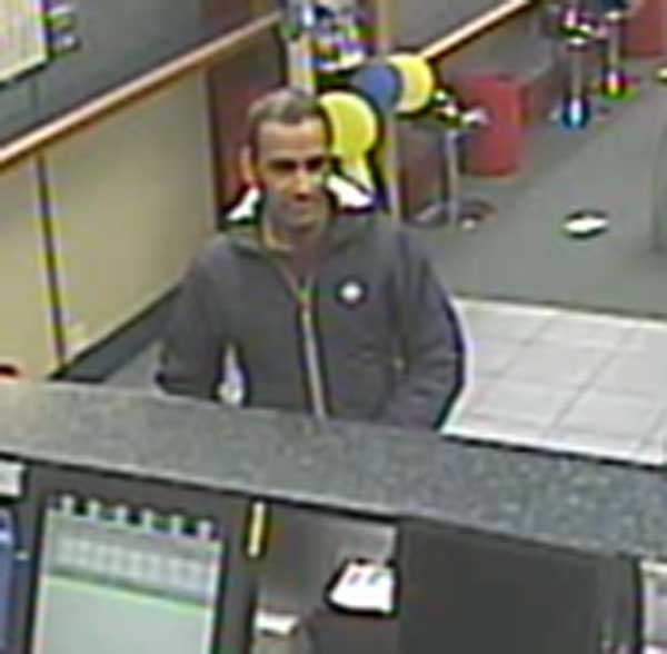 Police are looking to speak to this man in connection with criminal damage