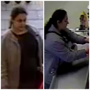 Police would like to speak to this woman in connection with a distraction theft in Blackwood Poundstretcher