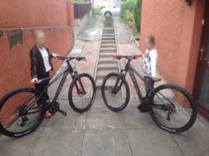 The stolen bikes were worth around £7000
