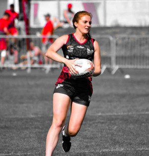 Rhiannon Wade will represent Wales Women at the European Touch Rugby Championships