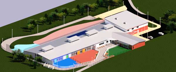 GREEN LIGHT: An artist’s impression of the new £8m school