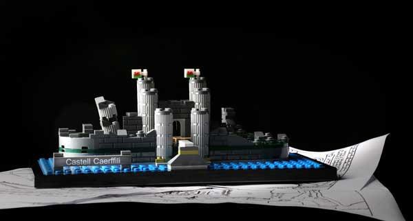 The Caerphilly Castle model needs 10,000 public supporters to be considered for production