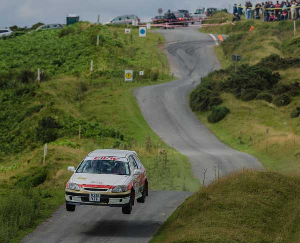 Aaron Jones and co-driver Owen Evans have won the 2016 Welsh Tarmac Rally Championship. Photo by Chris Ponsford