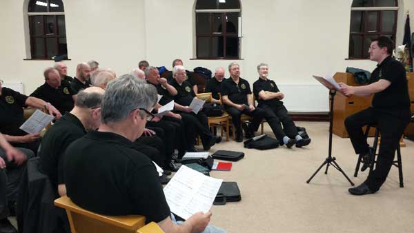 Caerphilly Male Voice Choir through the years. Photos kindly provided by John Morgan