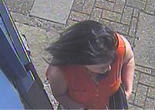 STOLEN: Gwent Police would like to speak to this woman in relation to the theft of £180 from a Barclays bank cashpoint in Nelson