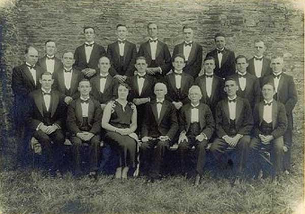 Caerphilly Male Voice Choir through the years. Photos kindly provided by John Morgan