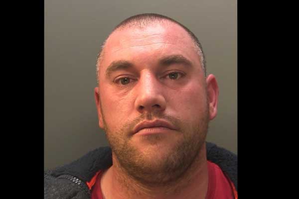 MENACE: Martin Davies from Pontllanfraith was jailed at Cardiff Crown Court