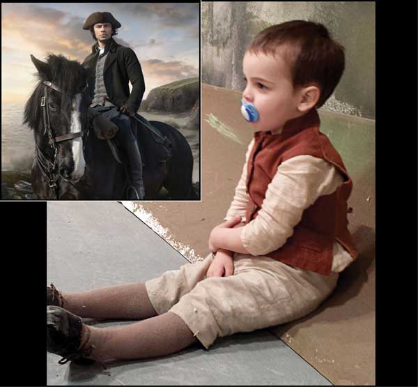 CAST: Edison Spinola-Scott, main, and Aidan Turner as Ross Poldark