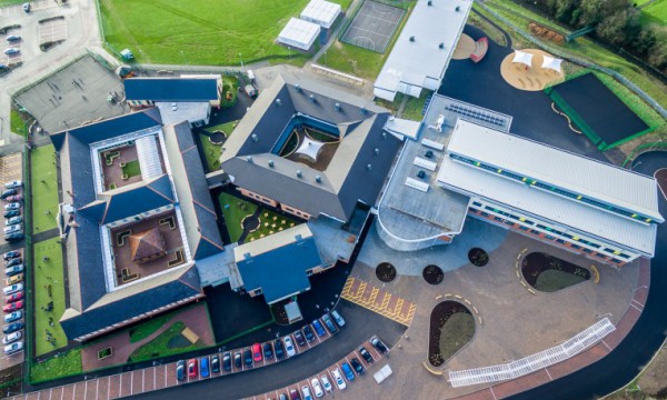 The £20m Y Gwyndy campus in Caerphilly