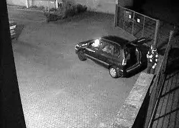 Police are appealing for information to identify this person or car in relation to burglaries at Oakdale Business Park