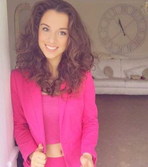 SINGING STAR: Alice Mee-Bishop, 17, was one of two pupils accepted onto the course from outside of London