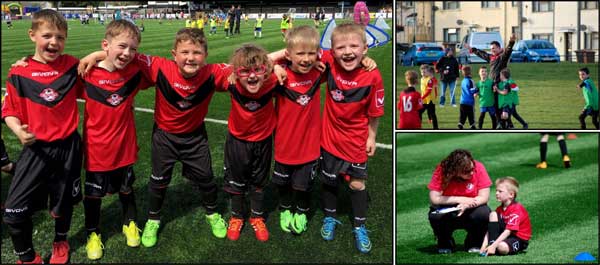IN GOOD SPIRITS: BTM United are on the rise again, thanks to hard-working parents