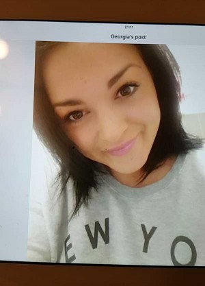 Georgia Williams, 23, is missing
